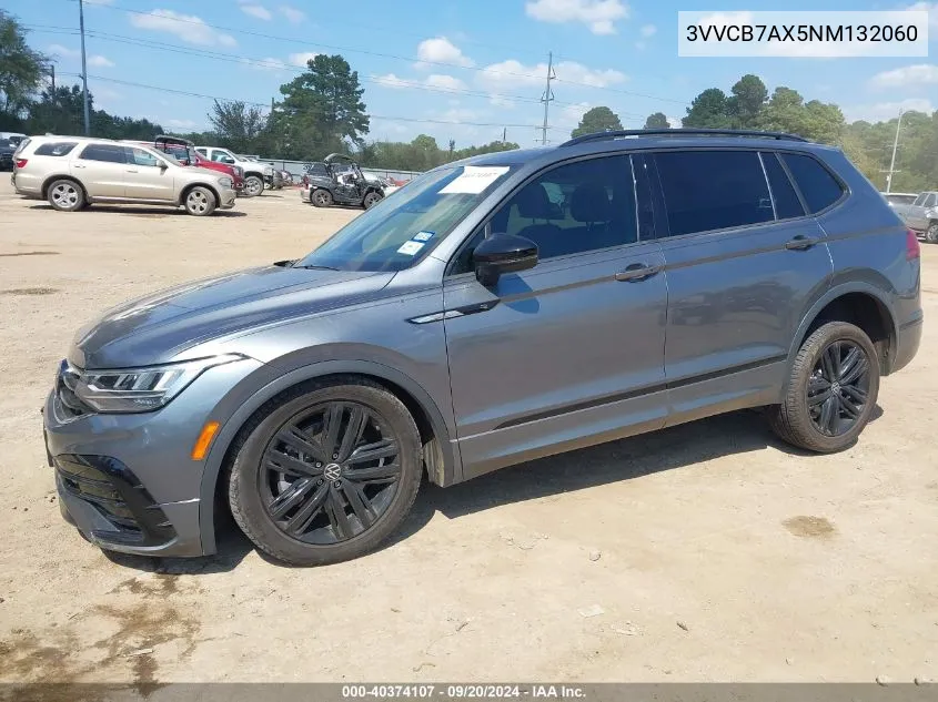 2022 Volkswagen Tiguan 2.0T Se R-Line Black VIN: 3VVCB7AX5NM132060 Lot: 40374107