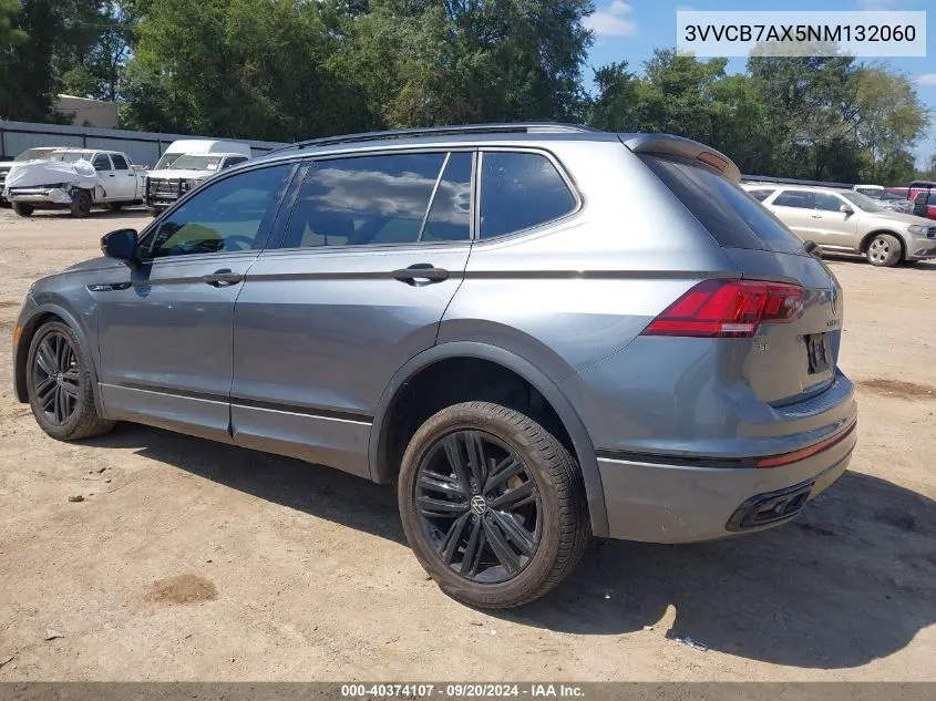 2022 Volkswagen Tiguan 2.0T Se R-Line Black VIN: 3VVCB7AX5NM132060 Lot: 40374107