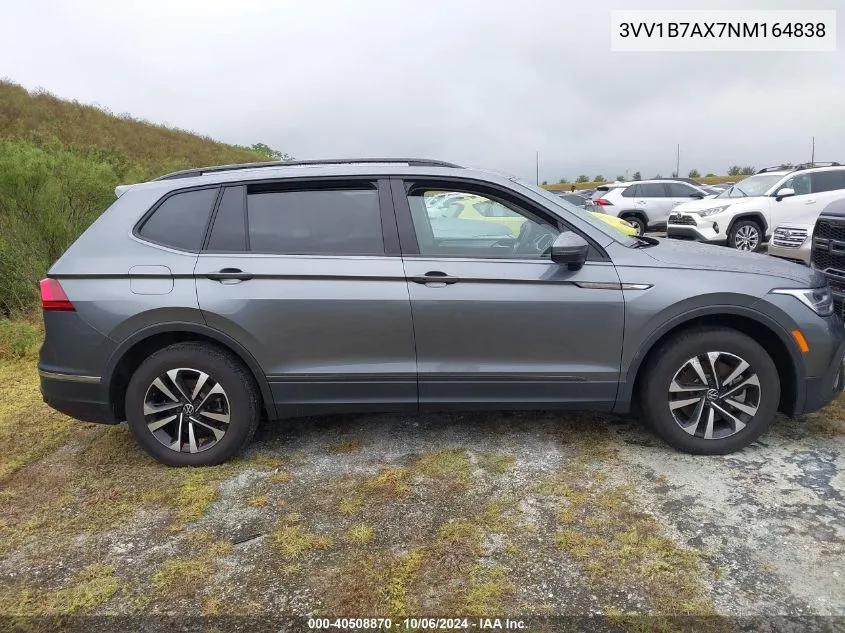 3VV1B7AX7NM164838 2022 Volkswagen Tiguan 2.0T S