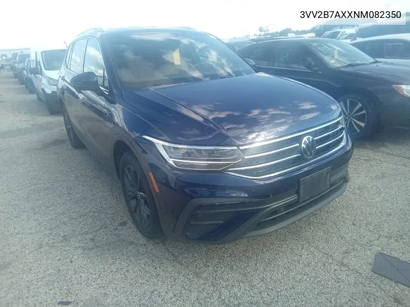 2022 Volkswagen Tiguan Se VIN: 3VV2B7AXXNM082350 Lot: 40588178