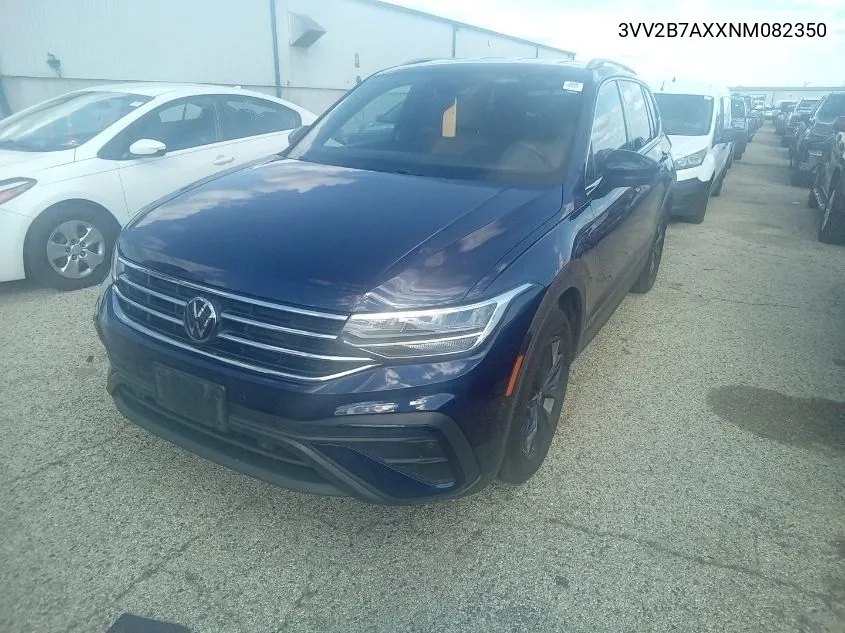 2022 Volkswagen Tiguan Se VIN: 3VV2B7AXXNM082350 Lot: 40588178