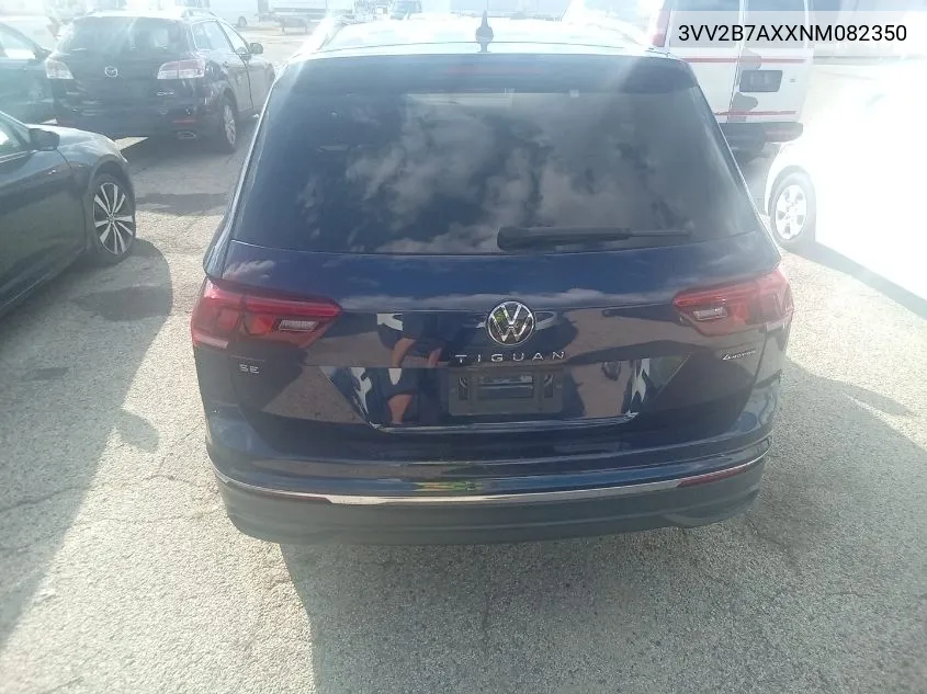 2022 Volkswagen Tiguan Se VIN: 3VV2B7AXXNM082350 Lot: 40588178