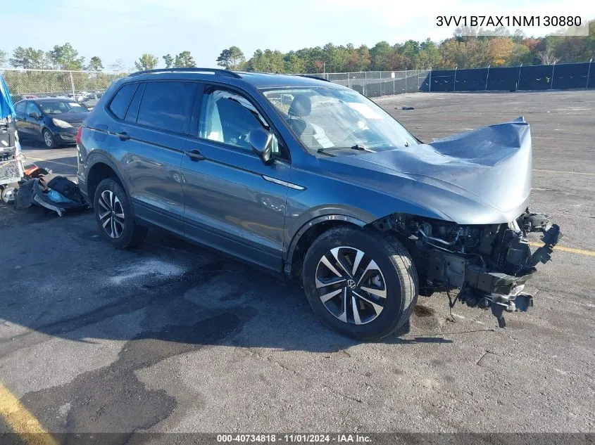 2022 Volkswagen Tiguan S VIN: 3VV1B7AX1NM130880 Lot: 40734818