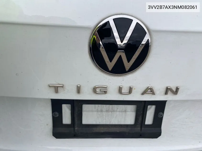 2022 Volkswagen Tiguan 2.0T Se VIN: 3VV2B7AX3NM082061 Lot: 40823767