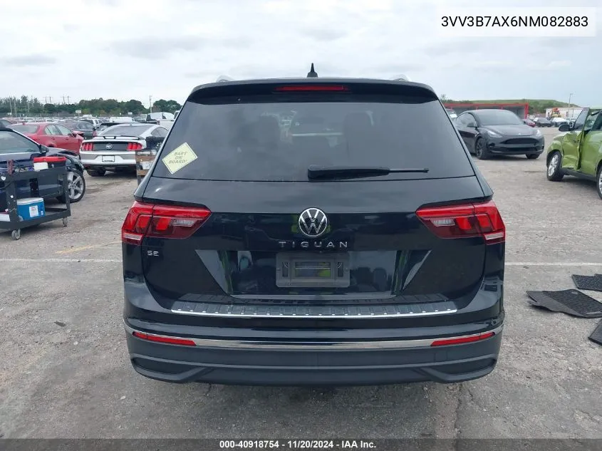 2022 Volkswagen Tiguan 2.0T Se VIN: 3VV3B7AX6NM082883 Lot: 40918754