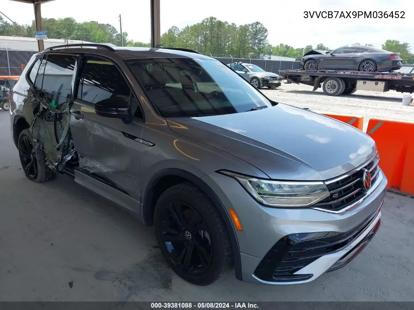 2023 Volkswagen Tiguan 2.0T Se R-Line Black VIN: 3VVCB7AX9PM036452 Lot: 39381088