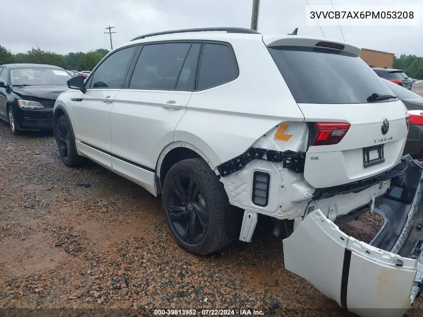 2023 Volkswagen Tiguan 2.0T Se R-Line Black VIN: 3VVCB7AX6PM053208 Lot: 39813952