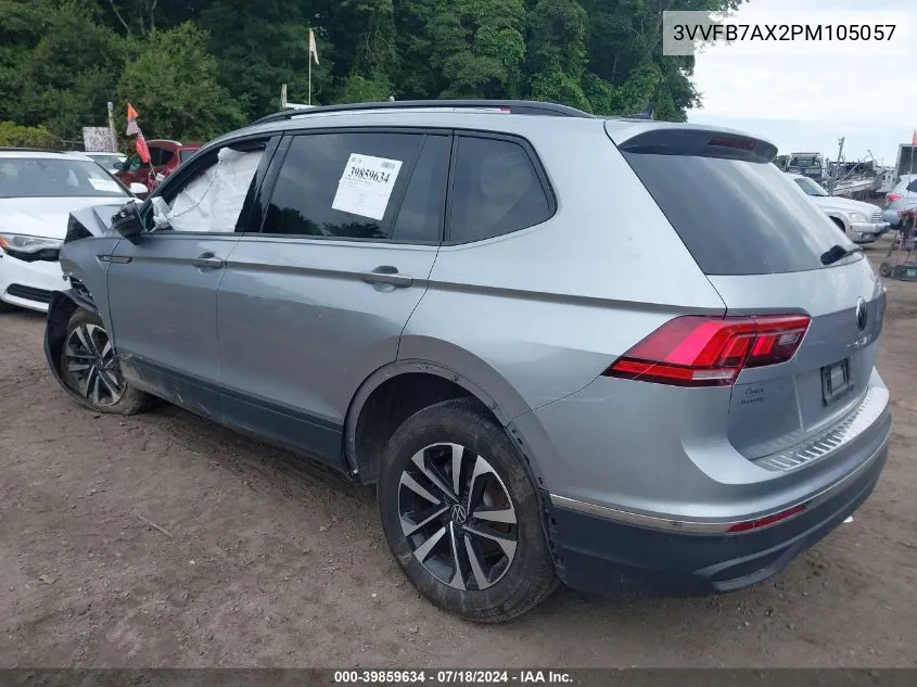 3VVFB7AX2PM105057 2023 Volkswagen Tiguan 2.0T S