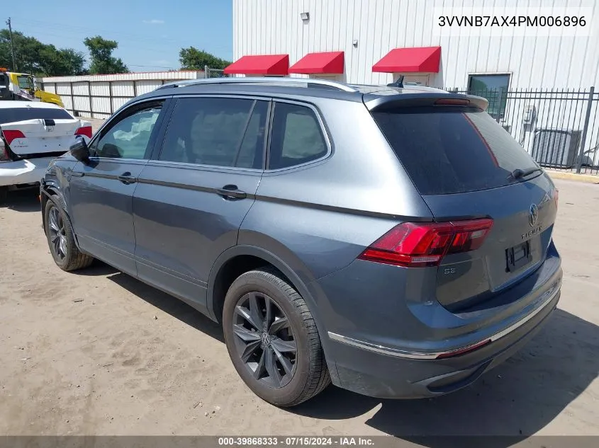 2023 Volkswagen Tiguan 2.0T Se VIN: 3VVNB7AX4PM006896 Lot: 39868333