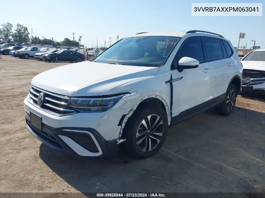 2023 Volkswagen Tiguan 2.0T S VIN: 3VVRB7AXXPM063041 Lot: 39928844