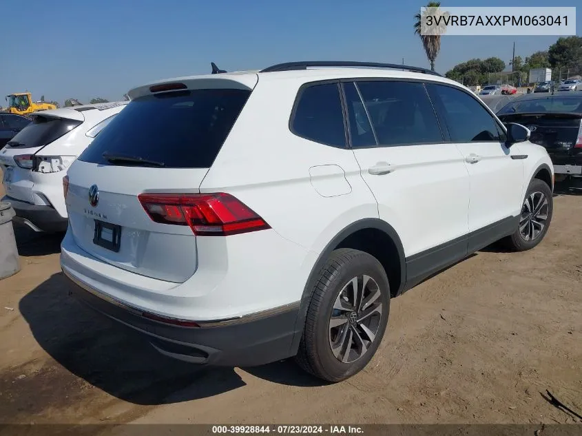 2023 Volkswagen Tiguan 2.0T S VIN: 3VVRB7AXXPM063041 Lot: 39928844