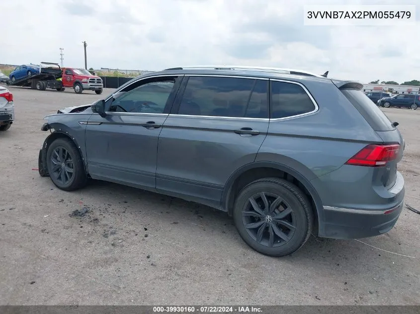 3VVNB7AX2PM055479 2023 Volkswagen Tiguan 2.0T Se