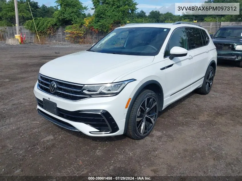 2023 Volkswagen Tiguan 2.0T Sel R-Line VIN: 3VV4B7AX6PM097312 Lot: 39981458