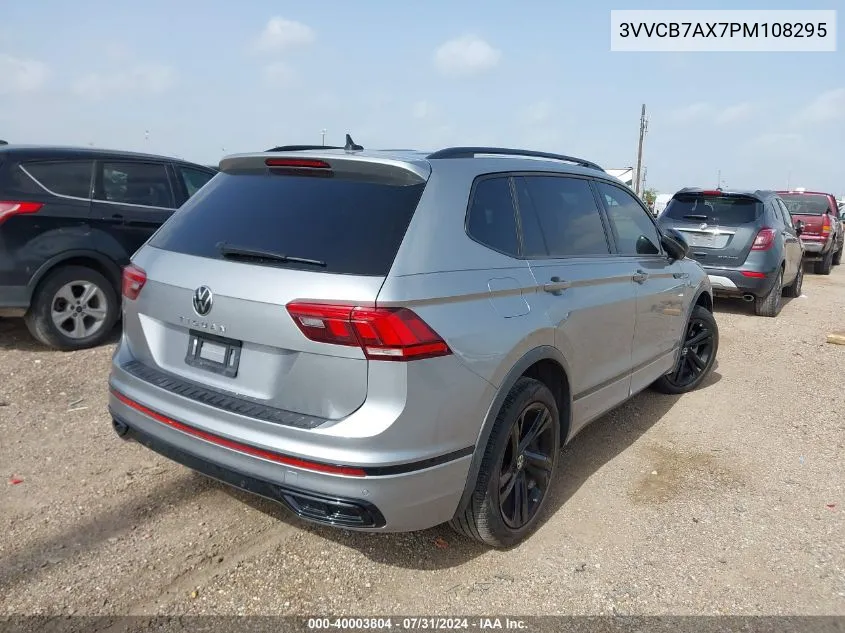 2023 Volkswagen Tiguan 2.0T Se R-Line Black VIN: 3VVCB7AX7PM108295 Lot: 40003804