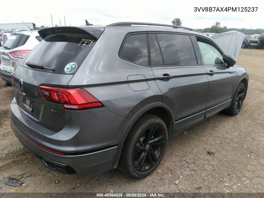 3VV8B7AX4PM125237 2023 Volkswagen Tiguan 2.0T Se R-Line Black