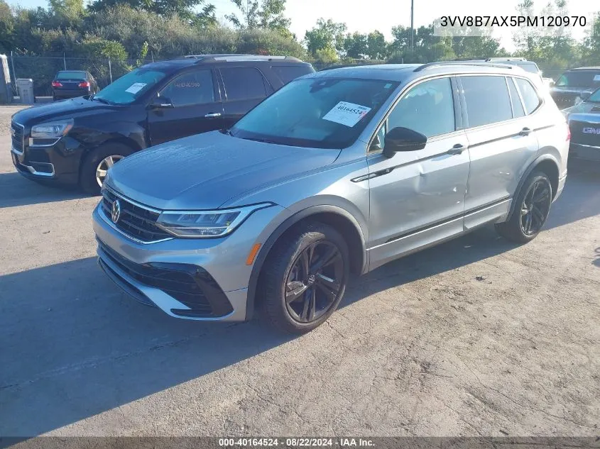 2023 Volkswagen Tiguan 2.0T Se R-Line Black VIN: 3VV8B7AX5PM120970 Lot: 40164524