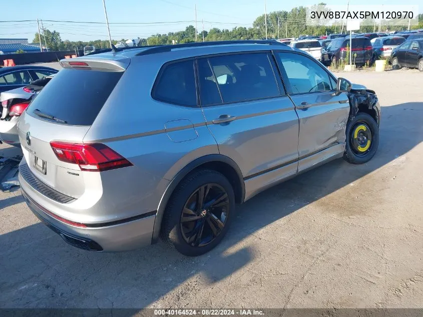 3VV8B7AX5PM120970 2023 Volkswagen Tiguan 2.0T Se R-Line Black