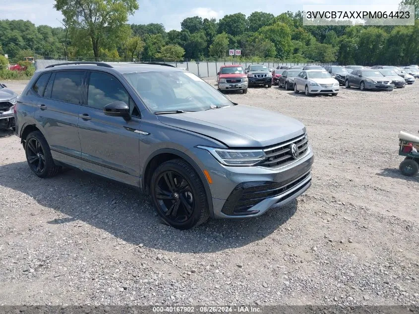 2023 Volkswagen Tiguan 2.0T Se R-Line Black VIN: 3VVCB7AXXPM064423 Lot: 40167902