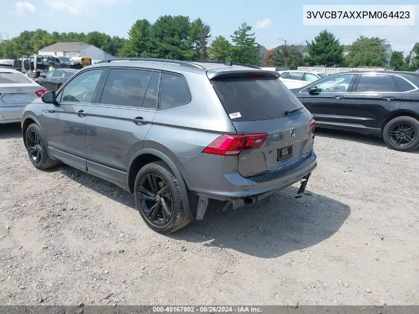 2023 Volkswagen Tiguan 2.0T Se R-Line Black VIN: 3VVCB7AXXPM064423 Lot: 40167902