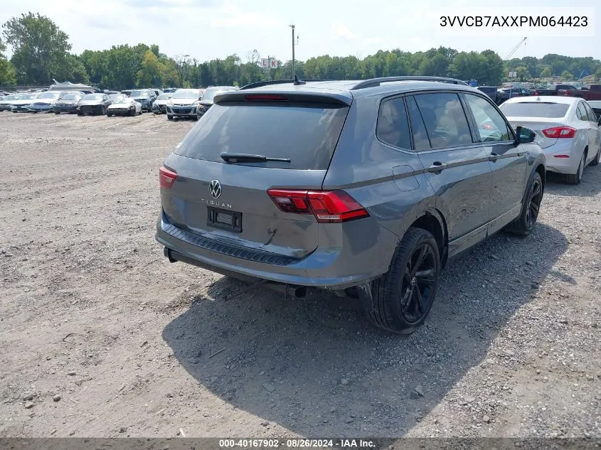 2023 Volkswagen Tiguan 2.0T Se R-Line Black VIN: 3VVCB7AXXPM064423 Lot: 40167902