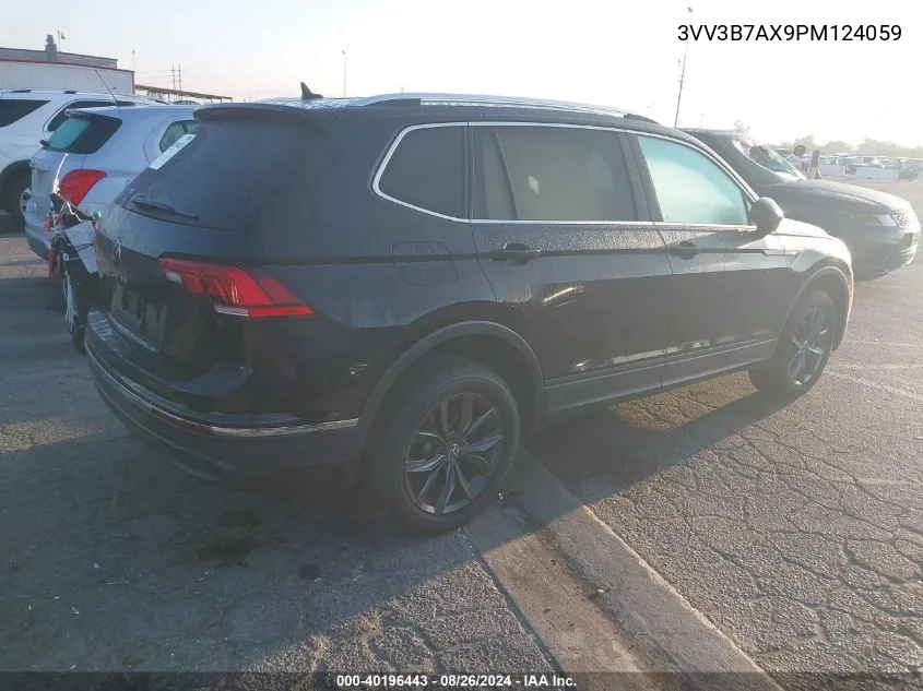 3VV3B7AX9PM124059 2023 Volkswagen Tiguan 2.0T Se