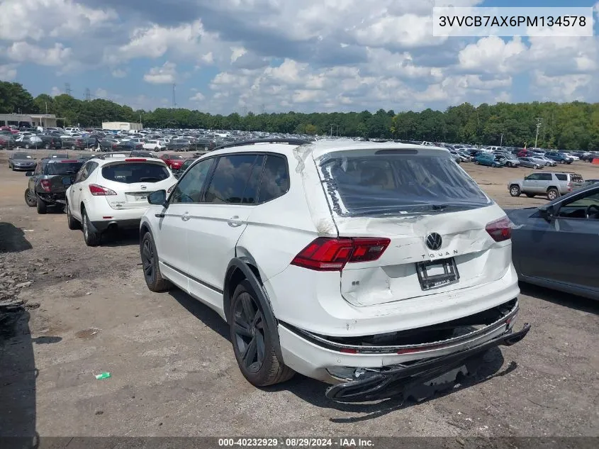 2023 Volkswagen Tiguan 2.0T Se R-Line Black VIN: 3VVCB7AX6PM134578 Lot: 40232929