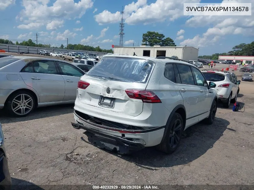 2023 Volkswagen Tiguan 2.0T Se R-Line Black VIN: 3VVCB7AX6PM134578 Lot: 40232929