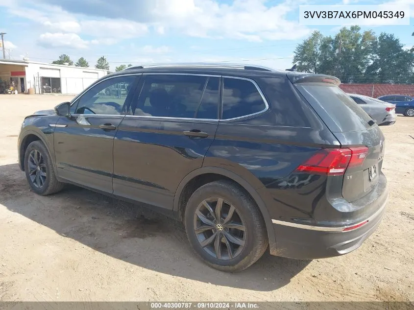 2023 Volkswagen Tiguan 2.0T Se VIN: 3VV3B7AX6PM045349 Lot: 40300787