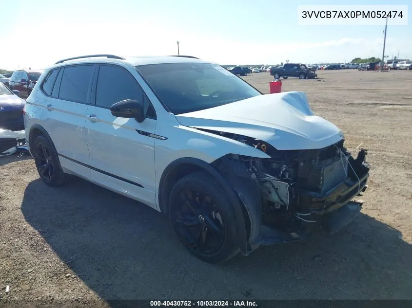 2023 Volkswagen Tiguan 2.0T Se R-Line Black VIN: 3VVCB7AX0PM052474 Lot: 40430752