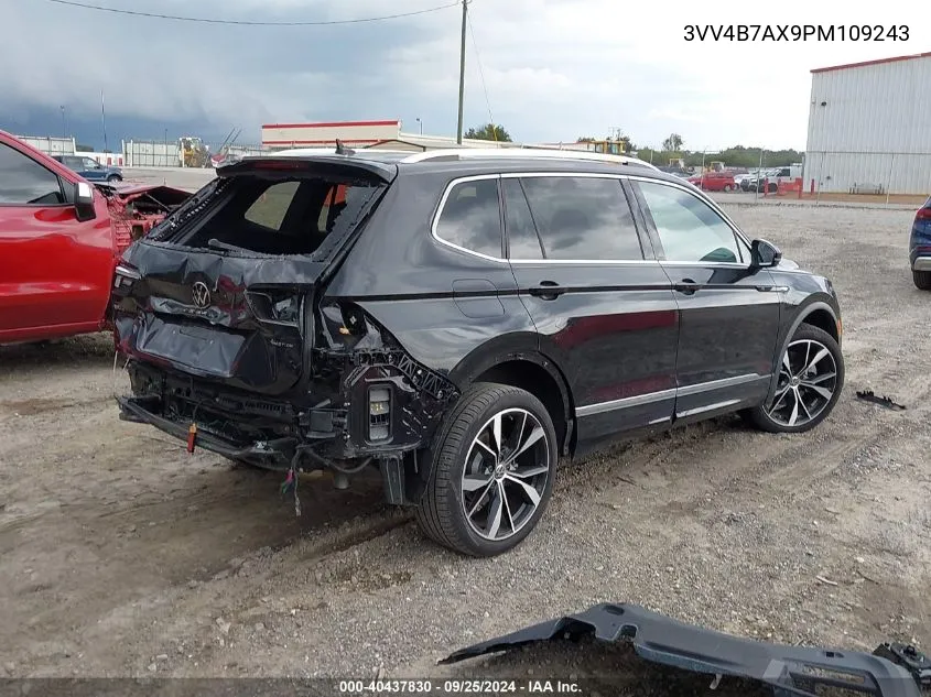 3VV4B7AX9PM109243 2023 Volkswagen Tiguan 2.0T Sel R-Line