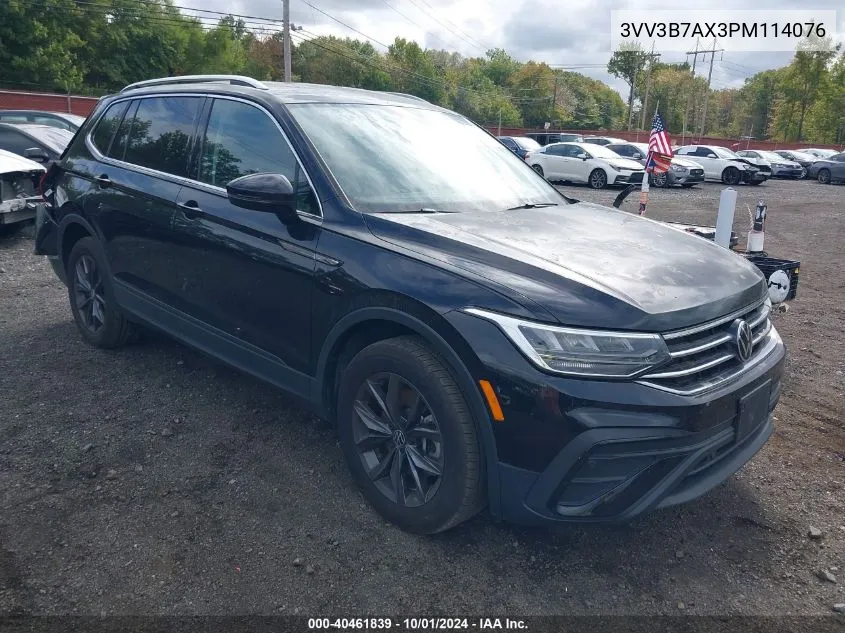 2023 Volkswagen Tiguan 2.0T Se VIN: 3VV3B7AX3PM114076 Lot: 40461839