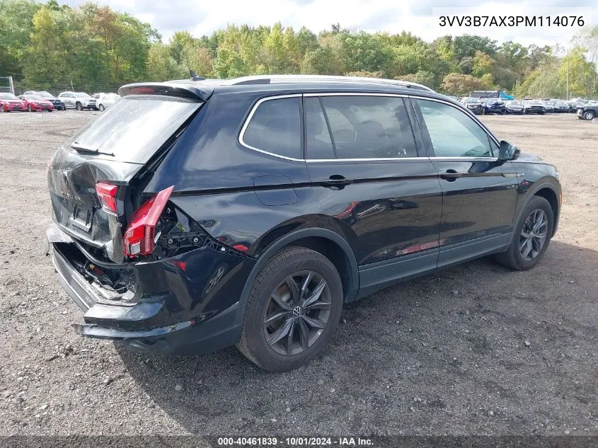 2023 Volkswagen Tiguan 2.0T Se VIN: 3VV3B7AX3PM114076 Lot: 40461839