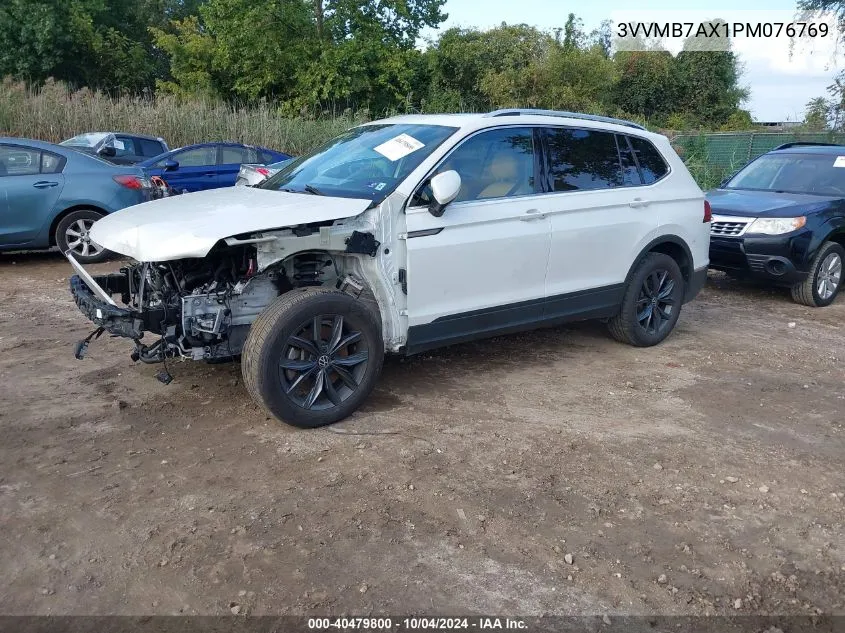 2023 Volkswagen Tiguan 2.0T Se VIN: 3VVMB7AX1PM076769 Lot: 40479800