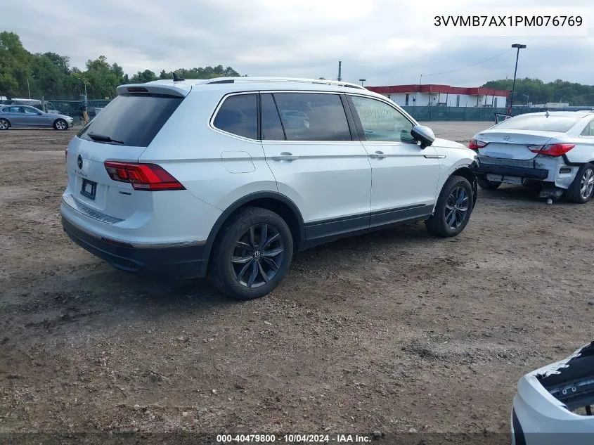 2023 Volkswagen Tiguan 2.0T Se VIN: 3VVMB7AX1PM076769 Lot: 40479800