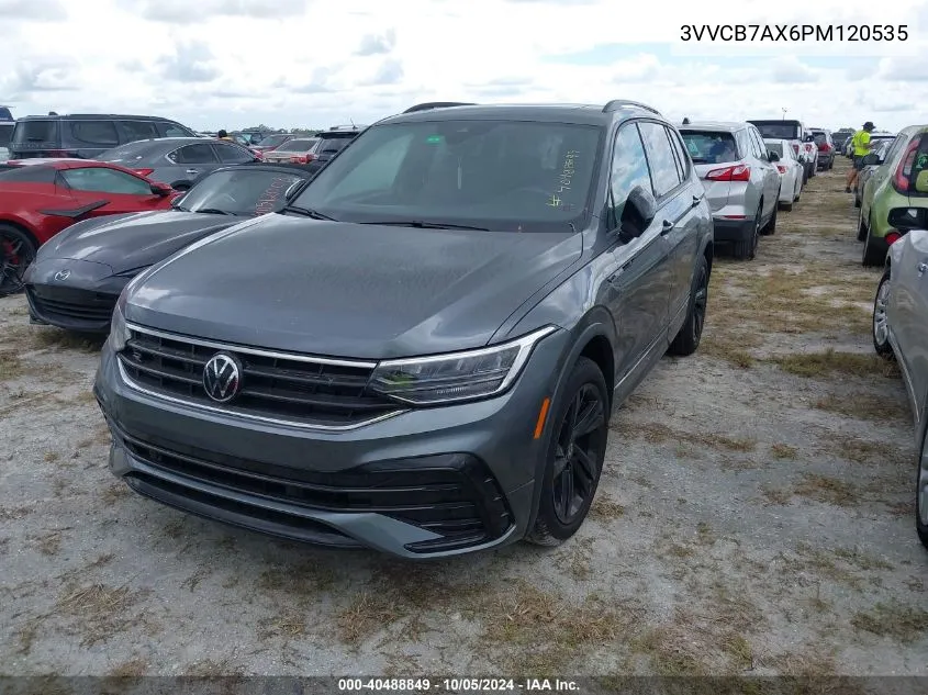 2023 Volkswagen Tiguan Se R-Line Black VIN: 3VVCB7AX6PM120535 Lot: 40488849