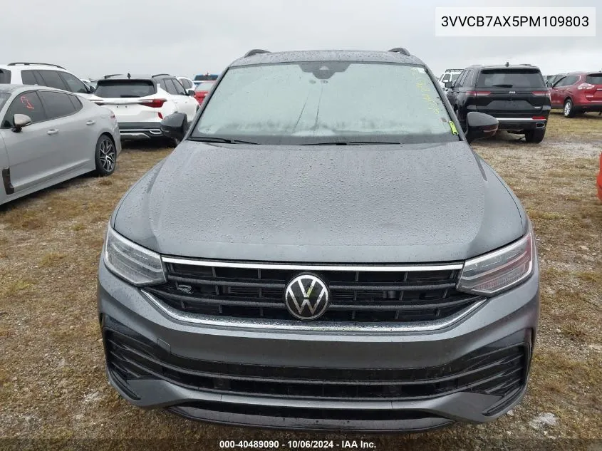 2023 Volkswagen Tiguan 2.0T Se R-Line Black VIN: 3VVCB7AX5PM109803 Lot: 40489090