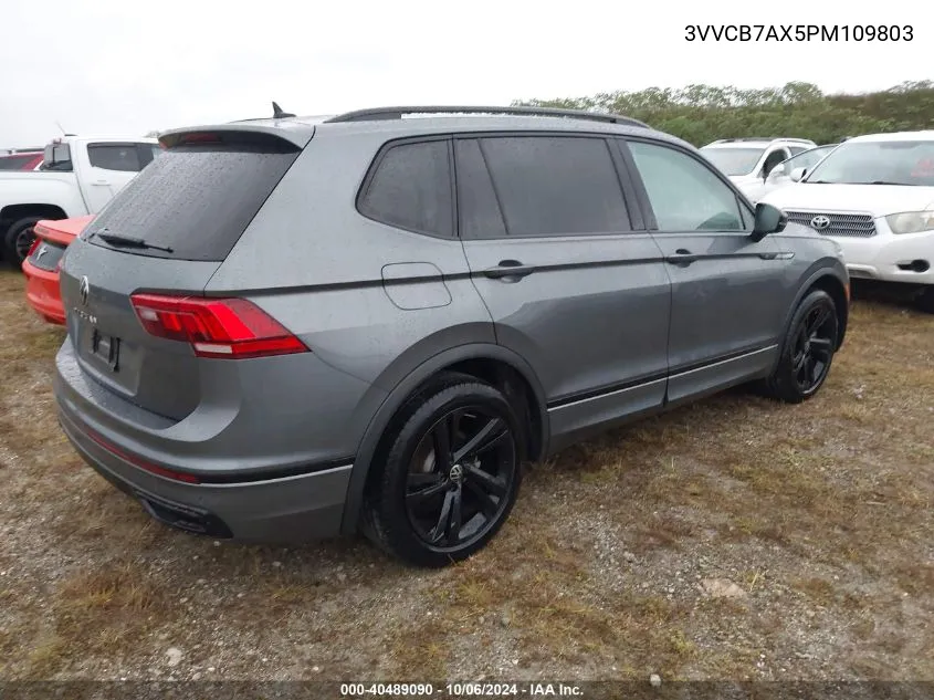 2023 Volkswagen Tiguan 2.0T Se R-Line Black VIN: 3VVCB7AX5PM109803 Lot: 40489090