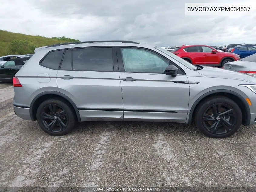 2023 Volkswagen Tiguan Se R-Line Black VIN: 3VVCB7AX7PM034537 Lot: 40525252