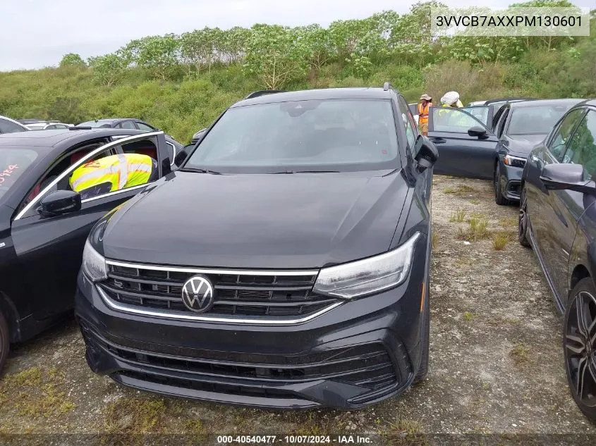 2023 Volkswagen Tiguan Se R-Line Black VIN: 3VVCB7AXXPM130601 Lot: 40540477