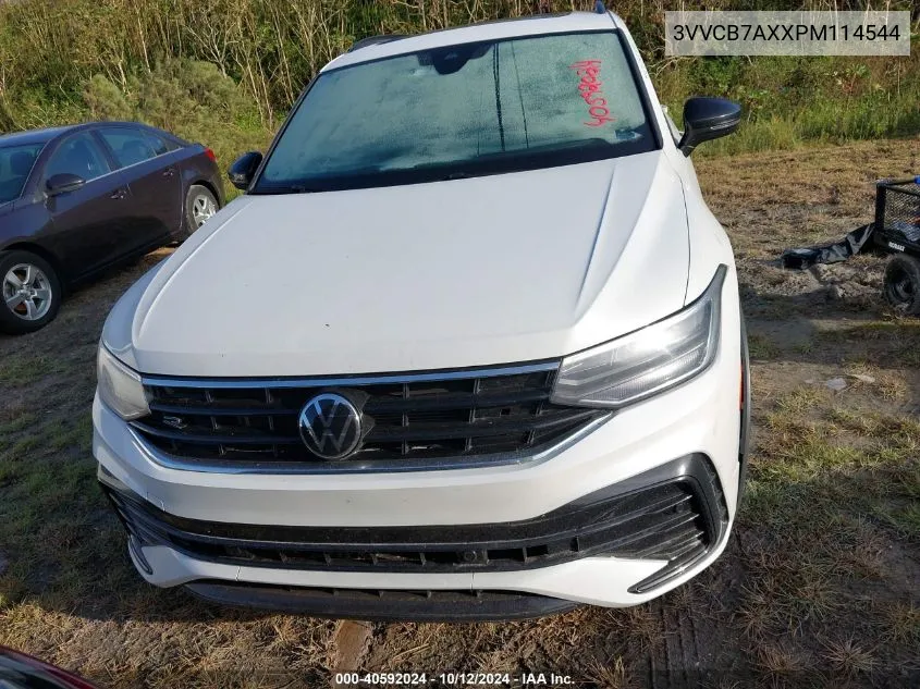 2023 Volkswagen Tiguan 2.0T Se R-Line Black VIN: 3VVCB7AXXPM114544 Lot: 40592024