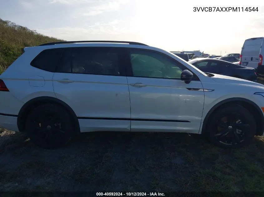 2023 Volkswagen Tiguan 2.0T Se R-Line Black VIN: 3VVCB7AXXPM114544 Lot: 40592024