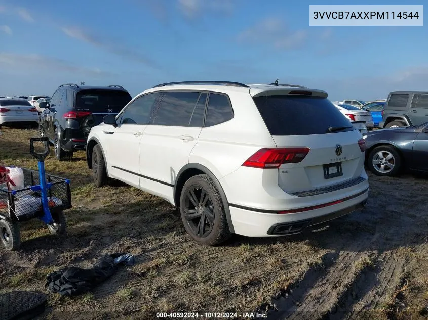 2023 Volkswagen Tiguan 2.0T Se R-Line Black VIN: 3VVCB7AXXPM114544 Lot: 40592024