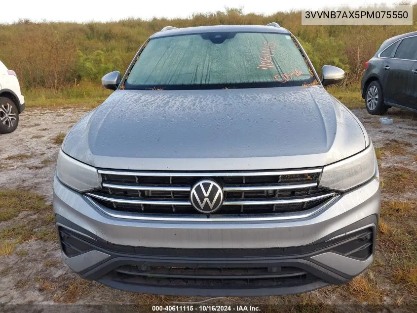 2023 Volkswagen Tiguan 2.0T Se VIN: 3VVNB7AX5PM075550 Lot: 40611115