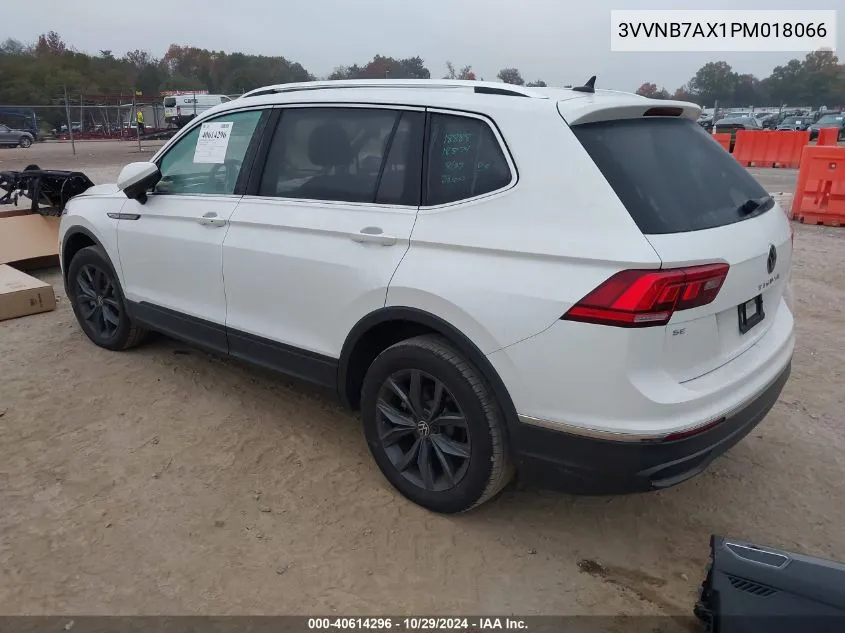 2023 Volkswagen Tiguan 2.0T Se VIN: 3VVNB7AX1PM018066 Lot: 40614296