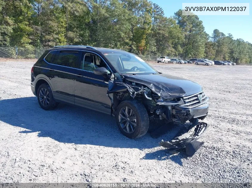 2023 Volkswagen Tiguan 2.0T Se VIN: 3VV3B7AX0PM122037 Lot: 40626155