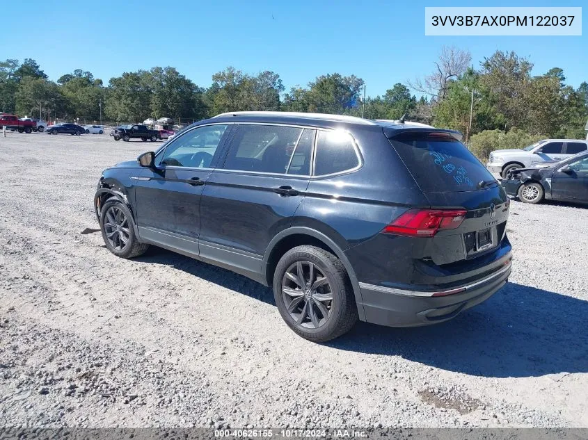 2023 Volkswagen Tiguan 2.0T Se VIN: 3VV3B7AX0PM122037 Lot: 40626155