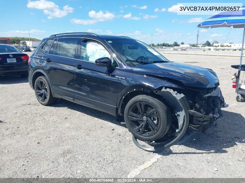 2023 Volkswagen Tiguan 2.0T Se R-Line Black VIN: 3VVCB7AX4PM082657 Lot: 40704665