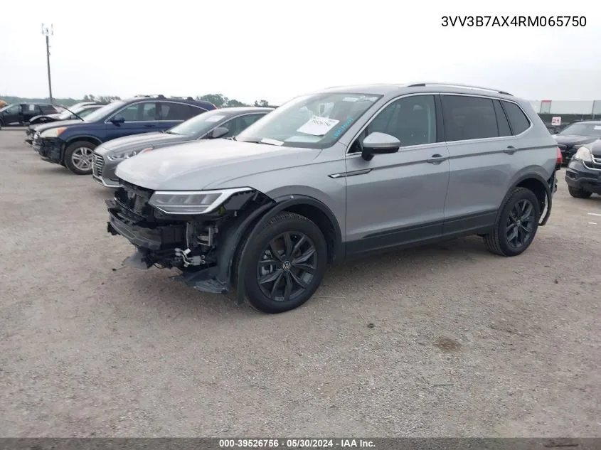 3VV3B7AX4RM065750 2024 Volkswagen Tiguan 2.0T Se