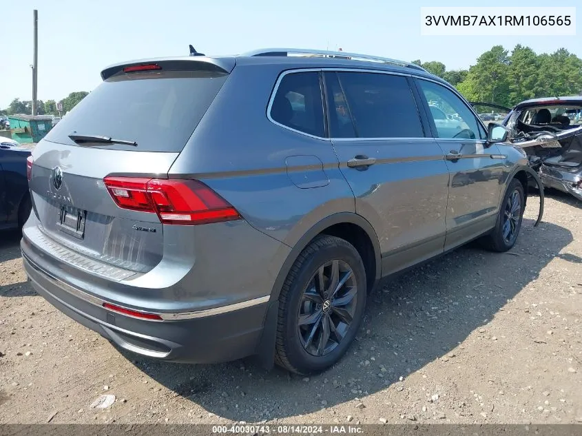 2024 Volkswagen Tiguan 2.0T Se VIN: 3VVMB7AX1RM106565 Lot: 40030743