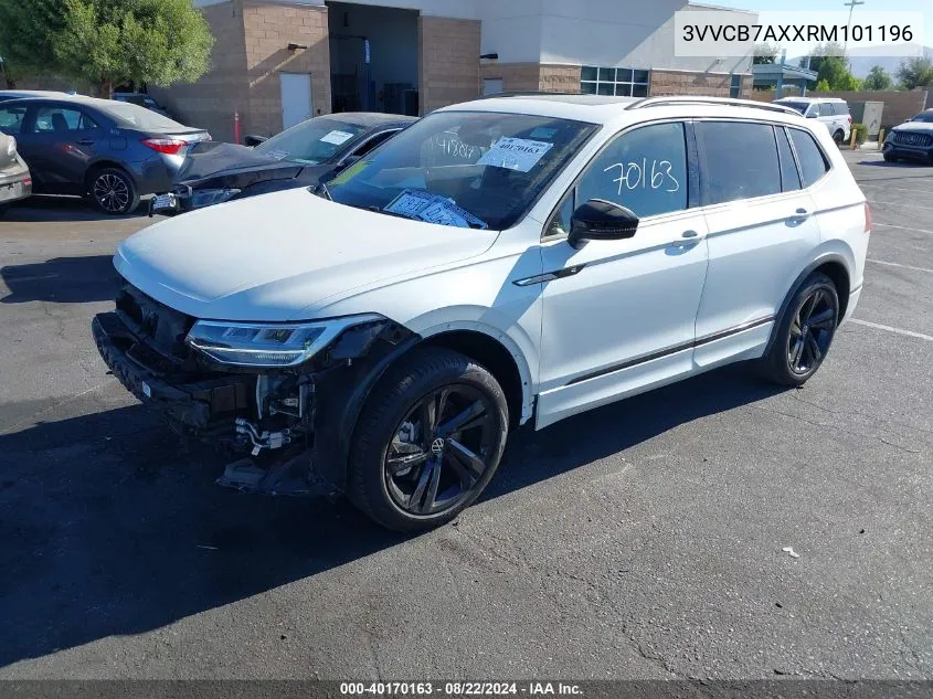 2024 Volkswagen Tiguan 2.0T Se R-Line Black VIN: 3VVCB7AXXRM101196 Lot: 40170163